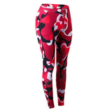 Women Camouflage Pants High Waist Sports