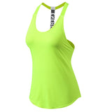 Sexy Women Yoga Vest Backless Gym Singlets