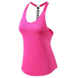 Sexy Women Yoga Vest Backless Gym Singlets