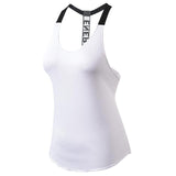 Sexy Women Yoga Vest Backless Gym Singlets