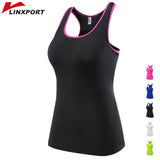 Women Professional Gym Shirts Sleeveless Yoga