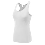 Women Professional Gym Shirts Sleeveless Yoga