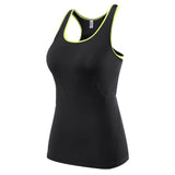 Women Professional Gym Shirts Sleeveless Yoga