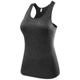 Women Professional Gym Shirts Sleeveless Yoga