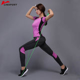 Sexy Yoga Set Compressed Leggings Gym Fitness Clothes